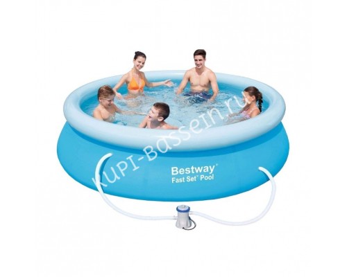 Надувной круглый бассейн Bestway 57270/57109 (305х76) с фильтром