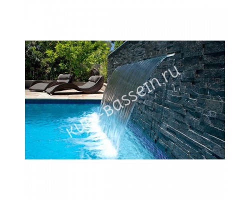 Стеновой водопад Aquaviva PB 300-25(L) для бассейна с LED подсветкой Стеновой водопад Aquaviva PB 300-25(L) для бассейна с LED подсветкой
