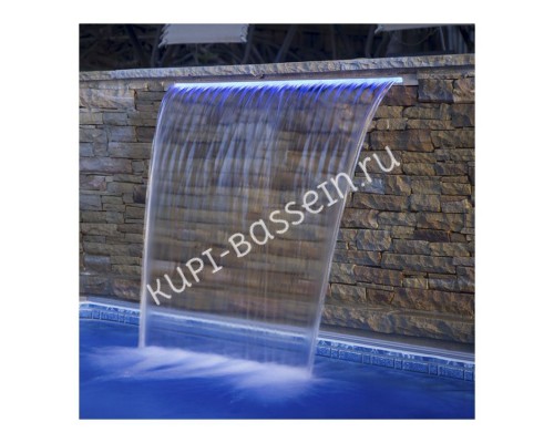 Стеновой водопад Aquaviva PB 300-25(L) для бассейна с LED подсветкой Стеновой водопад Aquaviva PB 300-25(L) для бассейна с LED подсветкой