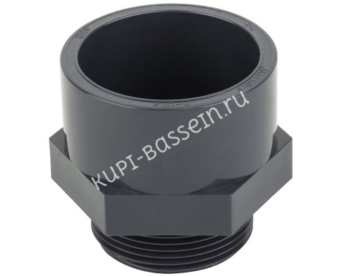Муфта с нар. резьбой 75x2.1/2" для бассейна - купить онлайн