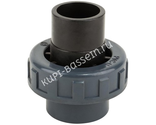 Муфта ПВХ Kripsol EHS10 63.C для бассейна, диаметр 63 мм, разборная