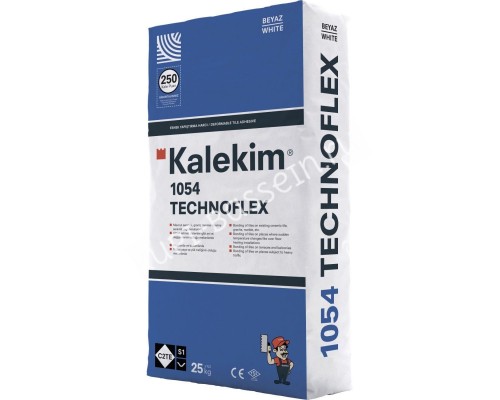 Высокоэластичный клей для плитки Kalekim Technoflex 1054 для бассейна Высокоэластичный клей для плитки Kalekim Technoflex 1054 для бассейна