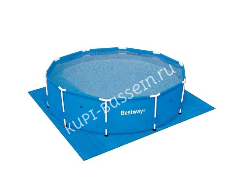 Покрытие Bestway 58001 для бассейнов 3.05 м (335х335 см) Покрытие Bestway 58001 для бассейнов 3.05 м (335х335 см)