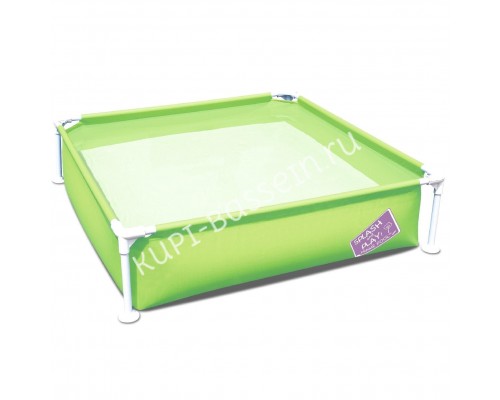 Детский каркасный бассейн Bestway 56217 (122х122х30.5 см) Green Детский каркасный бассейн Bestway 56217 (122х122х30.5 см) Green