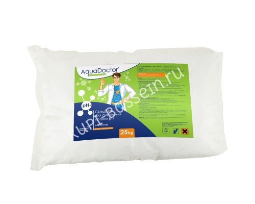 AquaDoctor pH Minus 25 кг для поддержания идеального pH в бассейне
