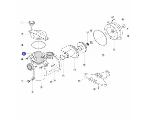 Корзинка насоса NK RNK050.A/RBH0003.00R