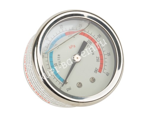 Манометр Aquaviva (06011029), стальной