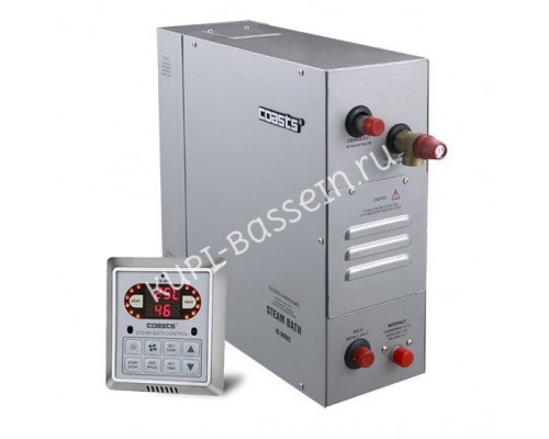 Парогенератор Coasts KSB-120 12 кВт 380В для бассейна с пультом KS-300 Парогенератор Coasts KSB-120 12 кВт 380В для бассейна с пультом KS-300