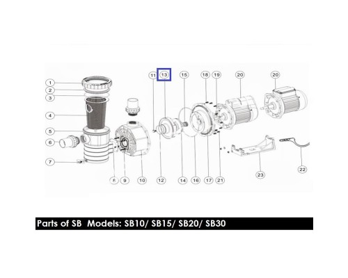 Диффузор для насоса Aquaviva SB/SR (1111015)