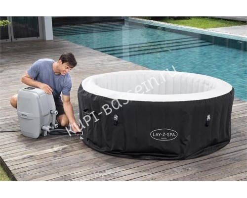 Аэромассажный бассейн Bestway Lay-Z-SPA 60001 Miami AirJet (180х66) Аэромассажный бассейн Bestway Lay-Z-SPA 60001 Miami AirJet (180х66)