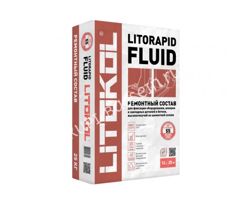 Анкеровочный состав LITORAPID FLUID (25 кг) Анкеровочный состав LITORAPID FLUID (25 кг)