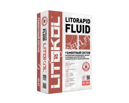 Анкеровочный состав LITORAPID FLUID (25 кг)