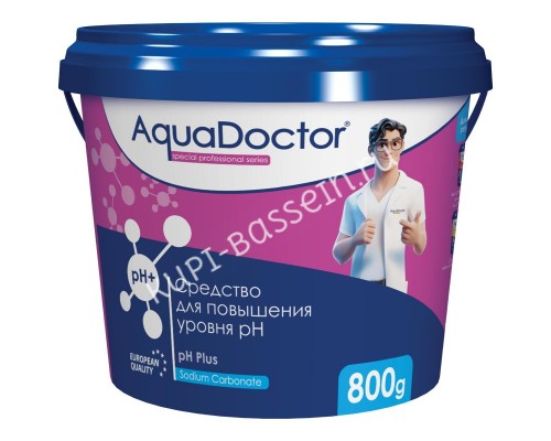 Средство для повышения уровня pH AquaDoctor pH Plus 0.8кг