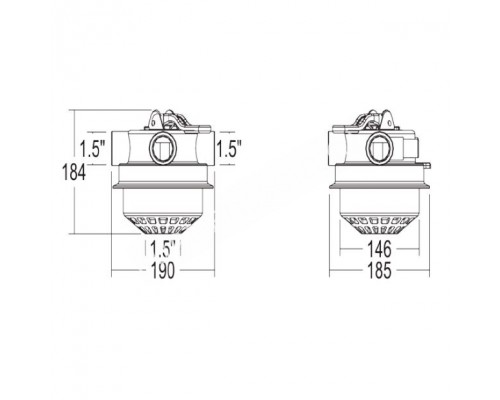 Кран четыреходовой (1,5'') Aquaviva MPV05 (88281205B)