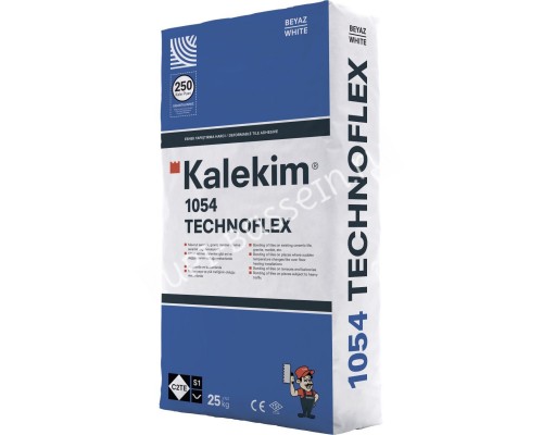 Клей для плитки высокоэластичный Kalekim Technoflex 1054 (25 кг.) Уцененный Клей для плитки высокоэластичный Kalekim Technoflex 1054 (25 кг.) Уцененный