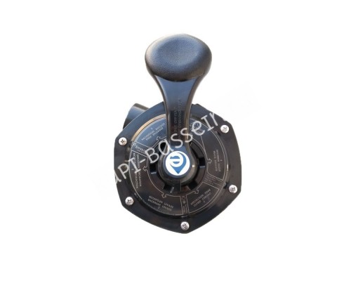 Кран шестиходовой Aquaviva MPV03 (1,5") боковой (88280811B) черный Кран шестиходовой Aquaviva MPV03 (1,5") боковой (88280811B) черный