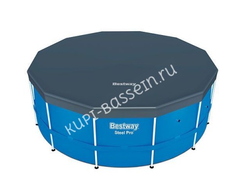 Покрытие Bestway 58038 для бассейнов 4.57/4.60 м (d 470 см) для бассейна Покрытие Bestway 58038 для бассейнов 4.57/4.60 м (d 470 см) для бассейна