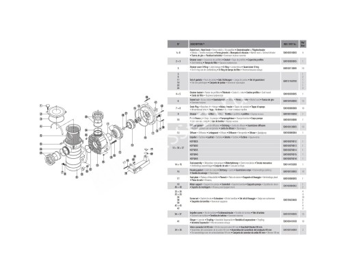 Насос Hayward HCP38301E KAP300 M.B (220В, 48 м3/ч, 3HP) для бассейна Насос Hayward HCP38301E KAP300 M.B (220В, 48 м3/ч, 3HP) для бассейна