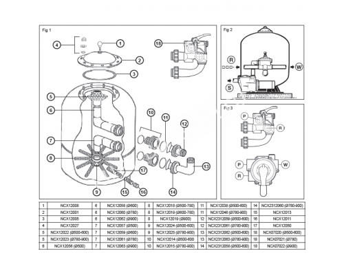Фильтр Hayward NC600SE2 (D600) для бассейна - надежная очистка воды