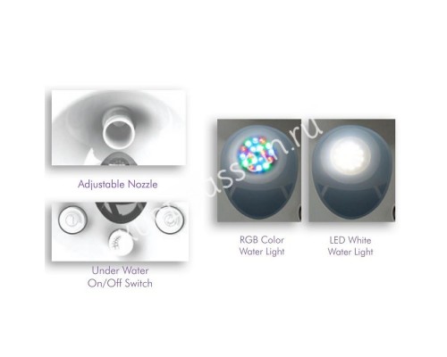 Противоток AquaViva WTB400T 80 м3/ч (380В) под бетон/лайнер для бассейна