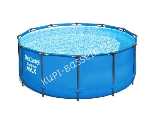 Каркасный бассейн Bestway 15427 (366х133 см) с картриджным фильтром и лестницей Каркасный бассейн Bestway 15427 (366х133 см) с картриджным фильтром и лестницей
