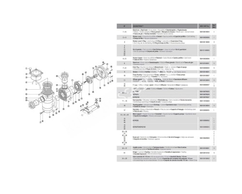 Насос Hayward HCP421003E KAL1000T2 IE3 для бассейна (380В, 104 м3/ч, 10HP)