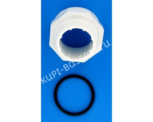 Муфта с уплотнителем для 6-ти позиционного вентиля к фильтрам Kripsol