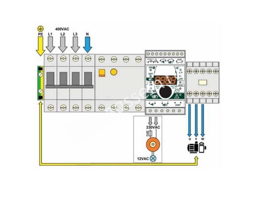 Панель управления фильтрацией Toscano ECO-POOL-B-400-D 10002584 для бассейна