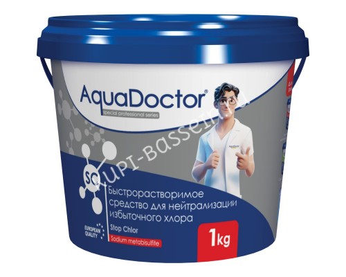 AquaDoctor SC Stop Chlor - 5 кг. для бассейна: эффективное решение
