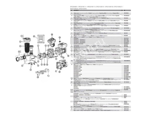 Насос Hayward Max-Flo XL SP2315VSTD (220 В, 18.2 м3/ч, 1.5 HP) для бассейна
