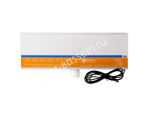 Стеновой водопад Aquaviva PB 300-150(L) с LED подсветкой для бассейна