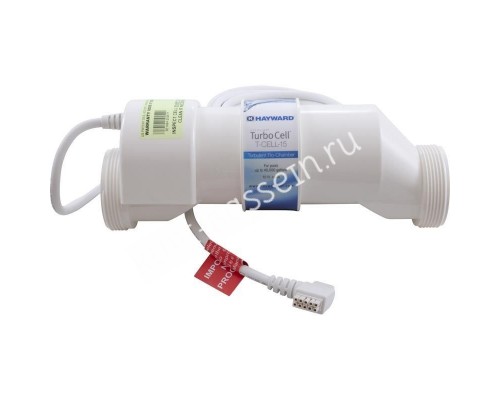 Ячейка хлоратора Hayward T-CELL-9 AquaRite+ 95m3 D50 Ячейка хлоратора Hayward T-CELL-9 AquaRite+ 95m3 D50