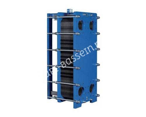 Теплообменник пластинчатый Techno System 672 кВт 316L для бассейна