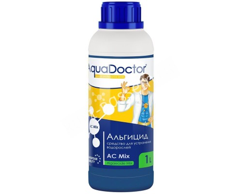 Альгицид AquaDoctor AC MIX 1 л. для бассейна Альгицид AquaDoctor AC MIX 1 л. для бассейна
