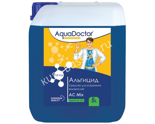 Альгицид AquaDoctor AC MIX 5 л. для бассейна - защита от водорослей Альгицид AquaDoctor AC MIX 5 л. для бассейна - защита от водорослей
