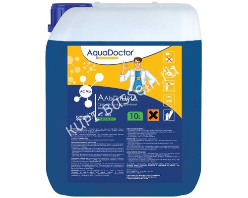 Альгицид AquaDoctor AC MIX 10 л. для бассейна Альгицид AquaDoctor AC MIX 10 л. для бассейна