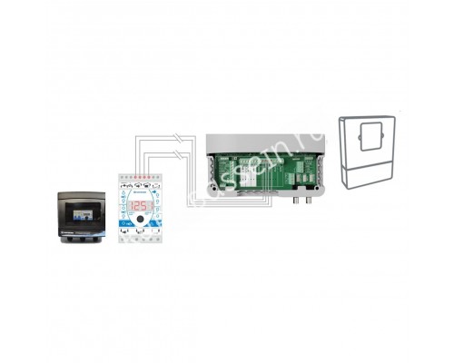 Панель управления фильтрацией Hayward H-POWER-230В, 14A (Таймер, Diff) для бассейна
