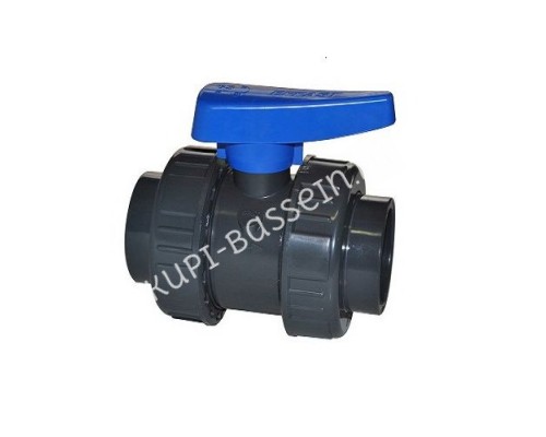 Кран шаровый EFFAST d75 с муфтовым окончанием для бассейна (BDRBVD0750)