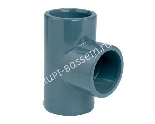 Тройник клеевой 90° EFFAST d50 мм (RDRTID0500) для бассейна