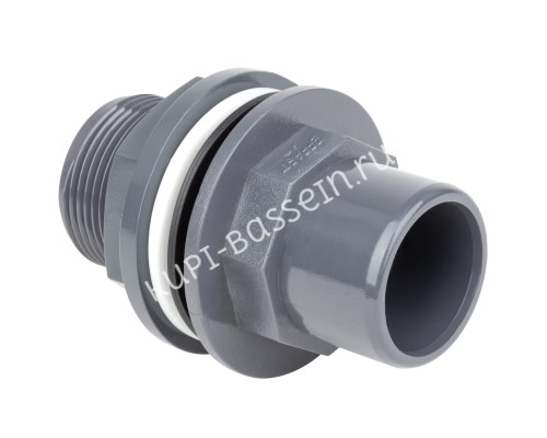 Танк-адаптер ПВХ EFFAST d63*75*2-1/2" (RERAKE063H) для бассейна