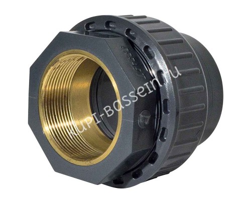 Муфта переходная металл BР EFFAST d25x3/4" (RGRBBD025C) для бассейна