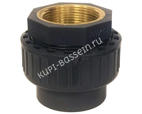 Муфта переходная металл BР EFFAST d25x3/4" (RGRBBD025C) для бассейна
