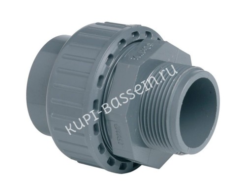 Муфта разборная переходная HР EFFAST d25x3/4" (RGRBMG025C) для бассейна