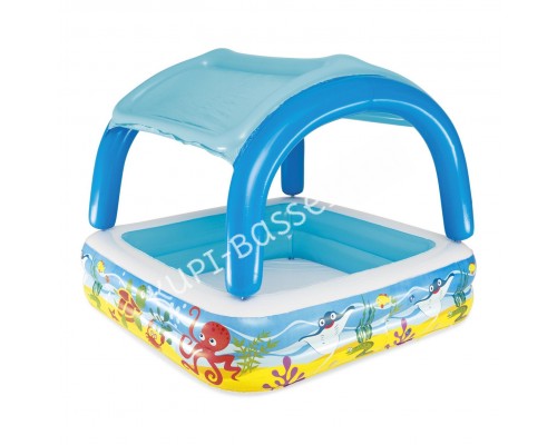 Детский надувной бассейн Bestway 52192 (140х140х114 см) для отдыха