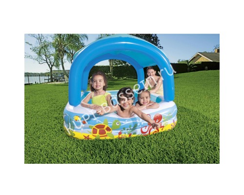 Детский надувной бассейн Bestway 52192 (140х140х114 см) для отдыха
