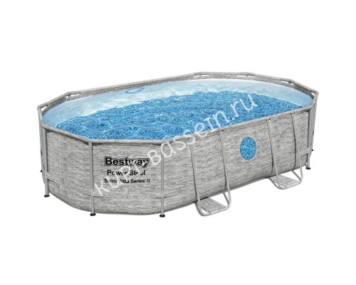 Каркасный бассейн Bestway Steel 56946 с песочным фильтром и лестницей Каркасный бассейн Bestway Steel 56946 с песочным фильтром и лестницей