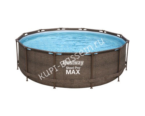 Каркасный бассейн Bestway Steel Pro Ротанг 56709 с фильтром и лестницей Каркасный бассейн Bestway Steel Pro Ротанг 56709 с фильтром и лестницей
