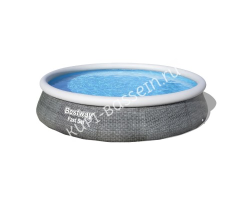 Надувной бассейн Bestway Ротанг 57376 (396x84 см) с фильтром