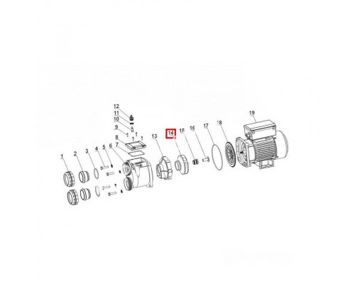 Крыльчатка для насоса Aquaviva XDA