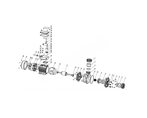 Крыльчатка вентилятора насоса Aquaviva LP